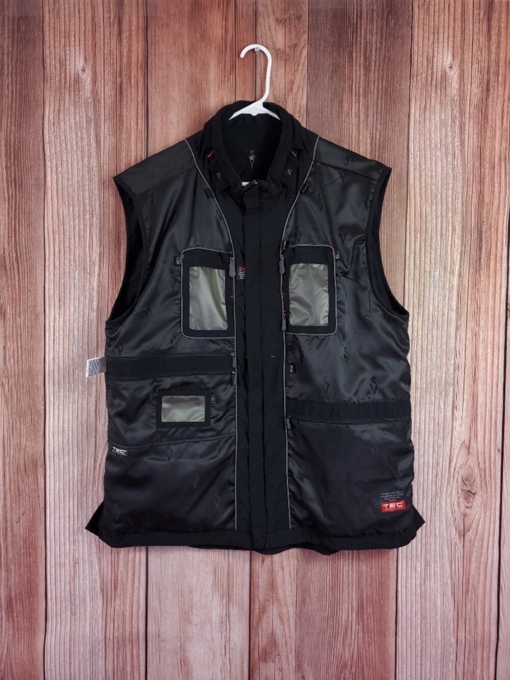 SCOTTEVEST SeV Mens XL Black Travel Vest TEC Multi Pocket Utility Tech Gadget - Picture 3 of 13